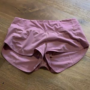 Lululemon speed up shorts size 4